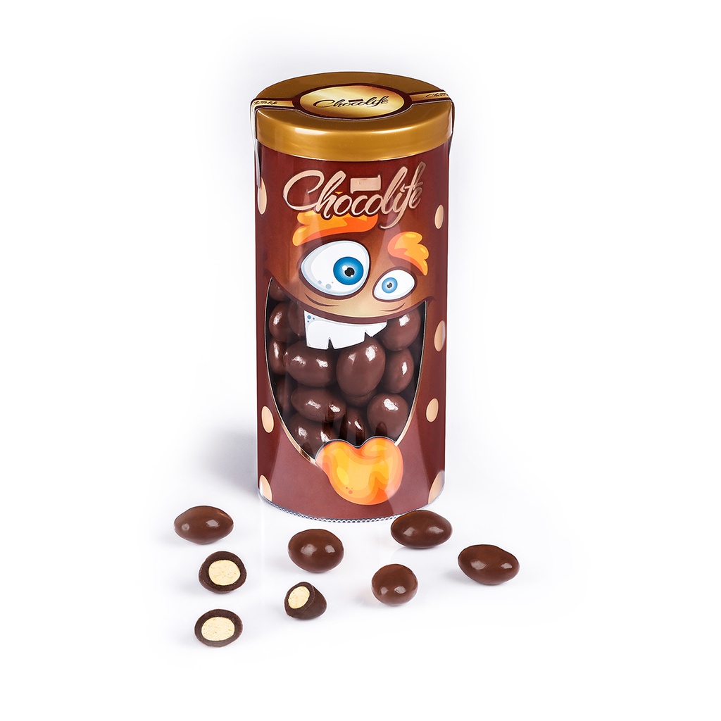 دراژه شکلاتی  با مغزی بیسکوئیت (250گرمی)